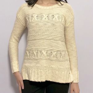 American Eagle wool blend chunky knit sweater XS